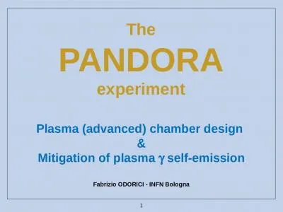 1 Plasma (advanced) chamber