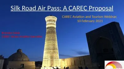 Silk Road Air Pass: A CAREC Proposal