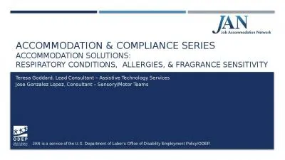 Accommodation & Compliance Series