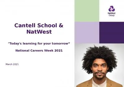 Cantell School & NatWest