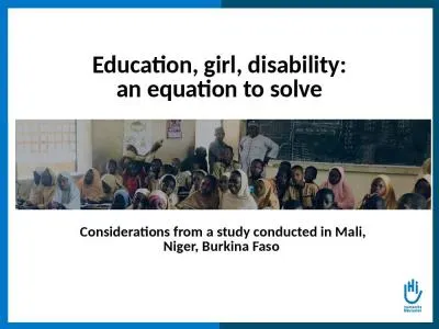 Education, girl,  disability