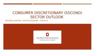 Consumer Discretionary (S5cond) sector outlook