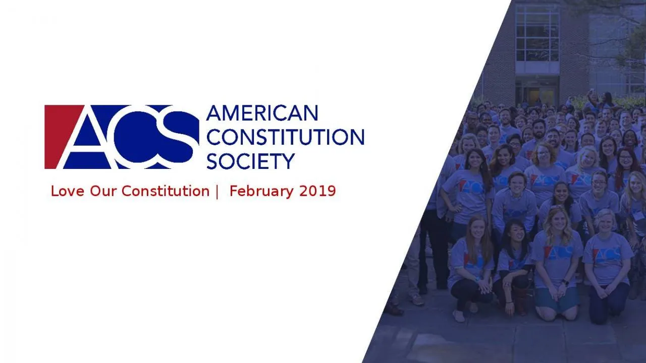 PPT-Love Our Constitution |  February 2019