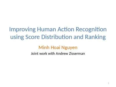 Improving Human  Action