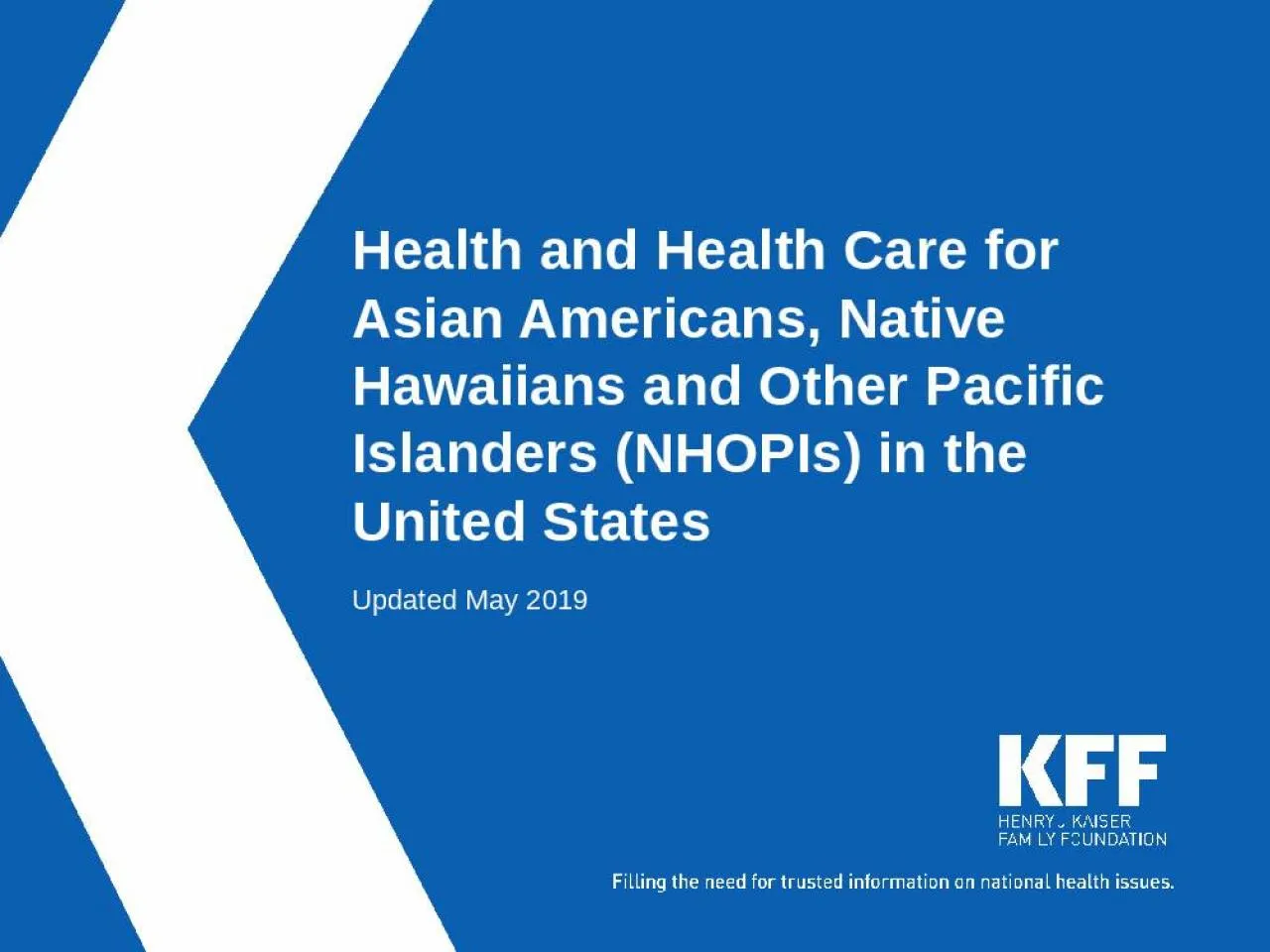 PPT-Health and Health Care for Asian Americans, Native Hawaiians and Other Pacific Islanders