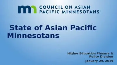 State of Asian Pacific Minnesotans