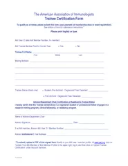 5/19/2014 To qualify as a trainee, please submit this form upon paymen