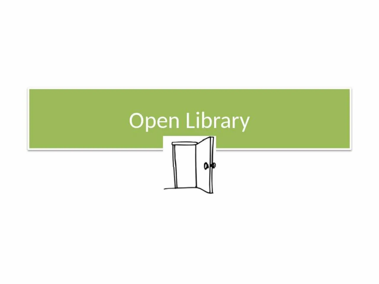 PPT-Open Library Open Library is an eLibrary?