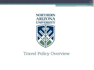 Travel  Policy Overview 1