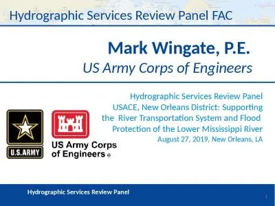 Hydrographic Services Review Panel