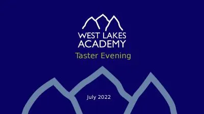 Taster Evening July 2022