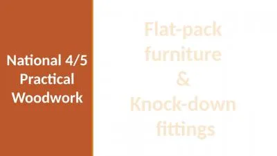 Flat-pack  furniture  &