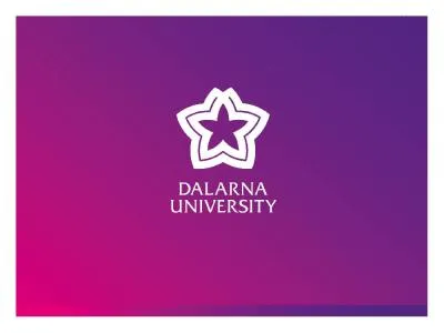 Welcome  to Dalarna University