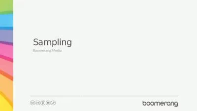 Sampling Boomerang Media