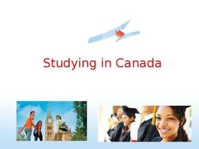 Studying in Canada Canada Basics