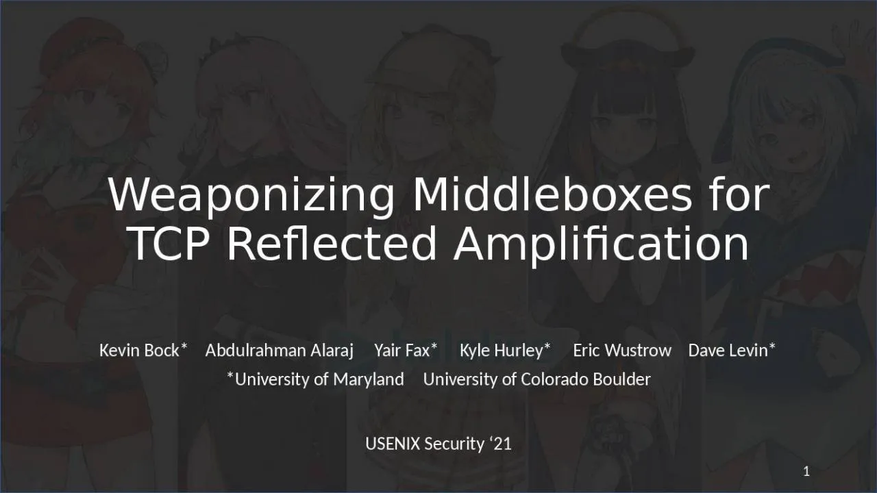 PPT-Weaponizing Middleboxes for