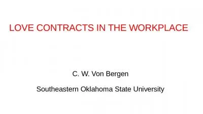 Love Contracts in the Workplace