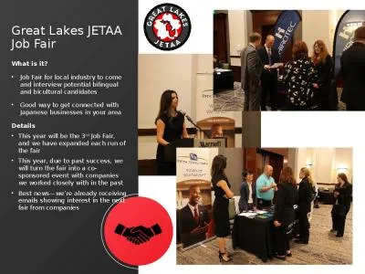 Great Lakes JETAA Job Fair