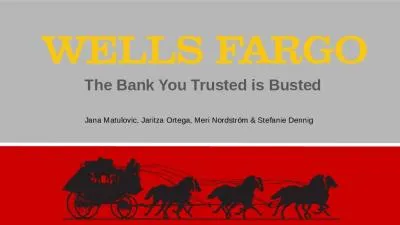 The Bank You Trusted is Busted