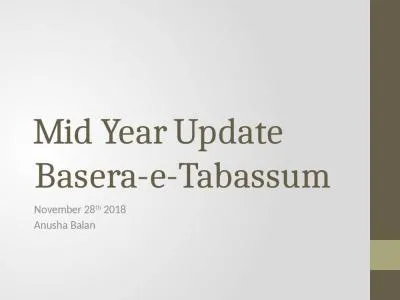 Mid Year Update  Basera -e-