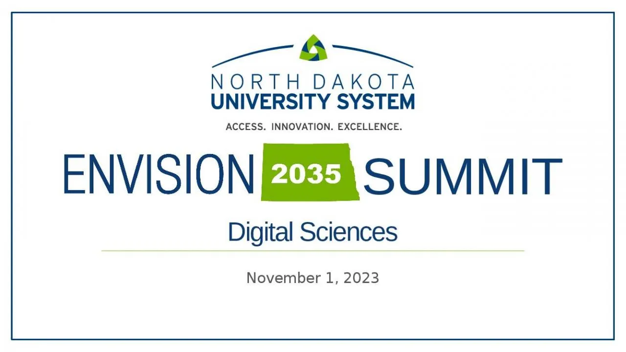 PPT-November 1, 2023 SUMMIT Digital Sciences