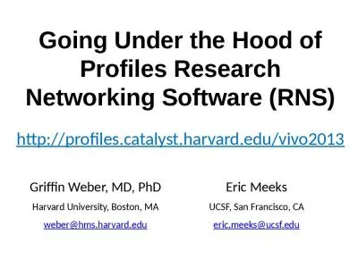 Going Under the Hood of Profiles Research