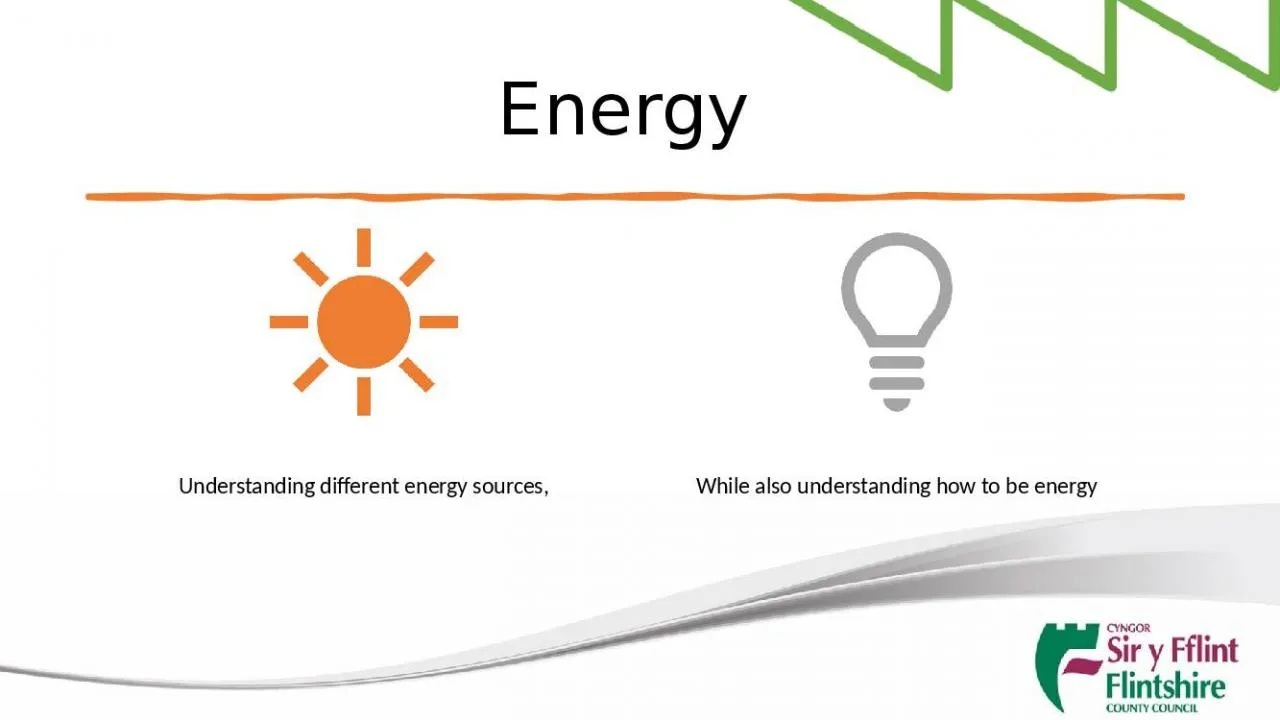 PPT-Energy What are all the different types of energy sources?