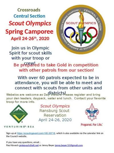 Scout Olympics Ransburg Scout