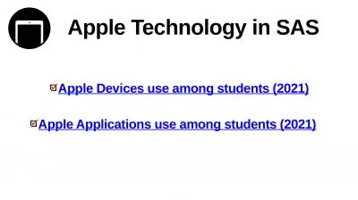 Apple Devices use among students (2021)