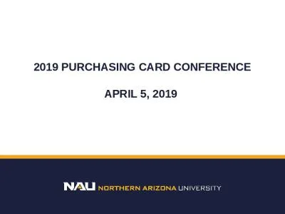 2019 purchasing card conference