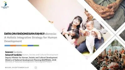 DATA ON FINDONESIAN FAMILY