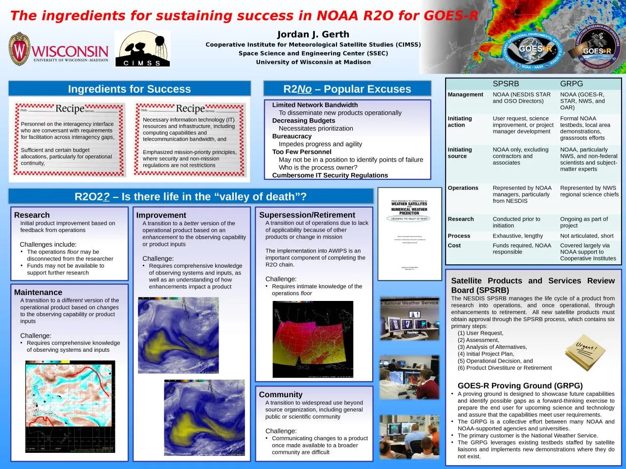 PPT-Jordan J. Gerth Cooperative Institute for Meteorological Satellite Studies (CIMSS)