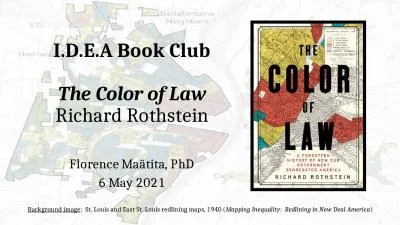 I.D.E.A Book Club The Color of Law