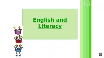 English and Literacy English and Literacy