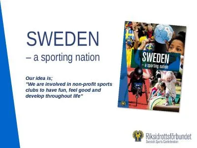 SWEDEN – a sporting nation