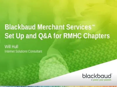 Blackbaud Merchant Services