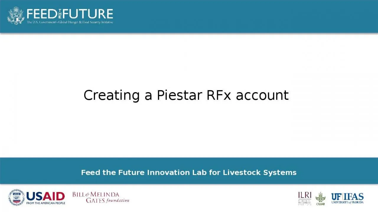 PPT-Feed the Future Innovation Lab for Livestock Systems