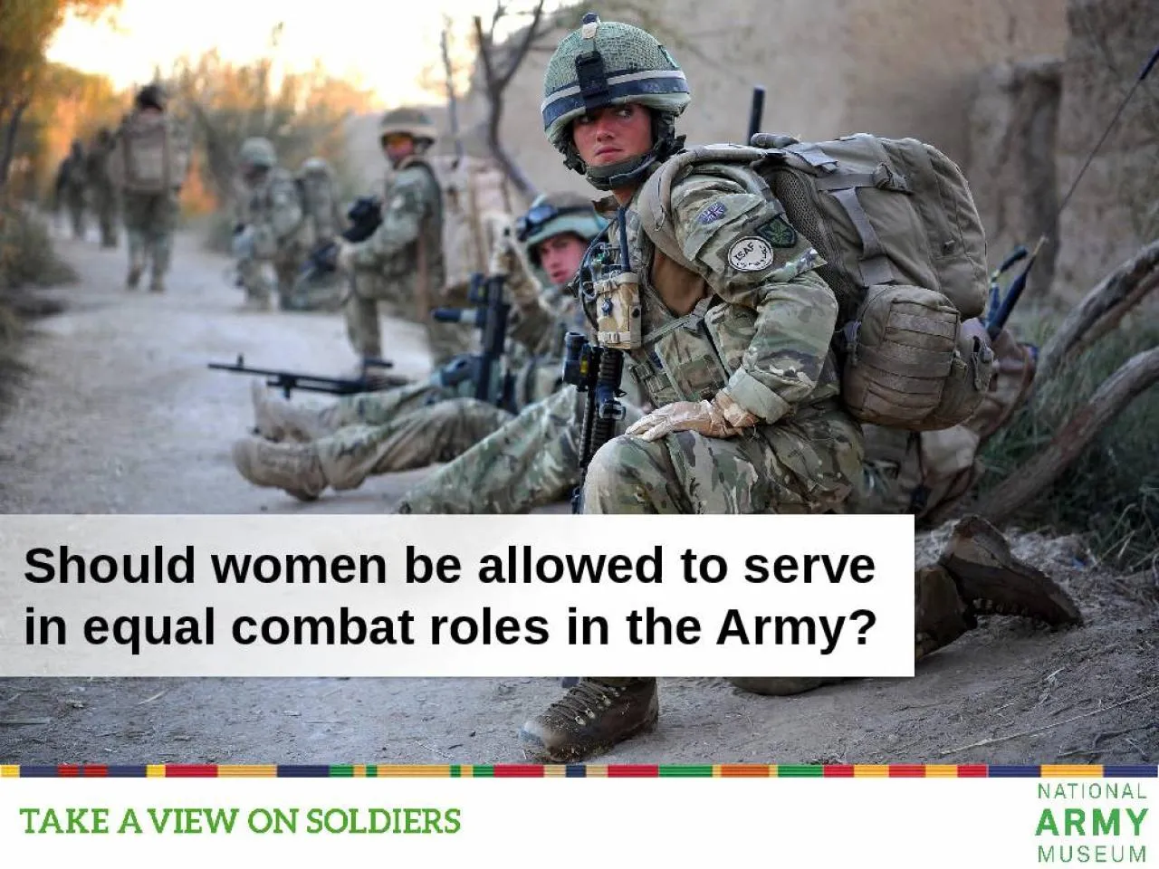 PPT-Should women be allowed to serve in equal combat roles in the Army?