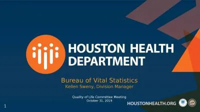 Bureau of Vital Statistics