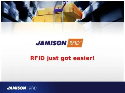 RFID just got easier! Jamison