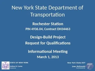 New York State Department of Transportation