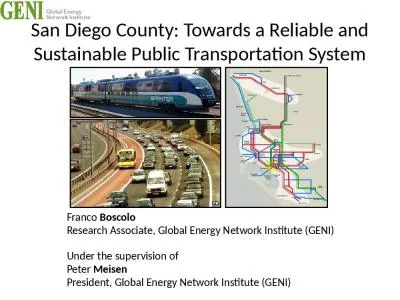 San Diego County: Towards a Reliable and Sustainable Public Transportation System