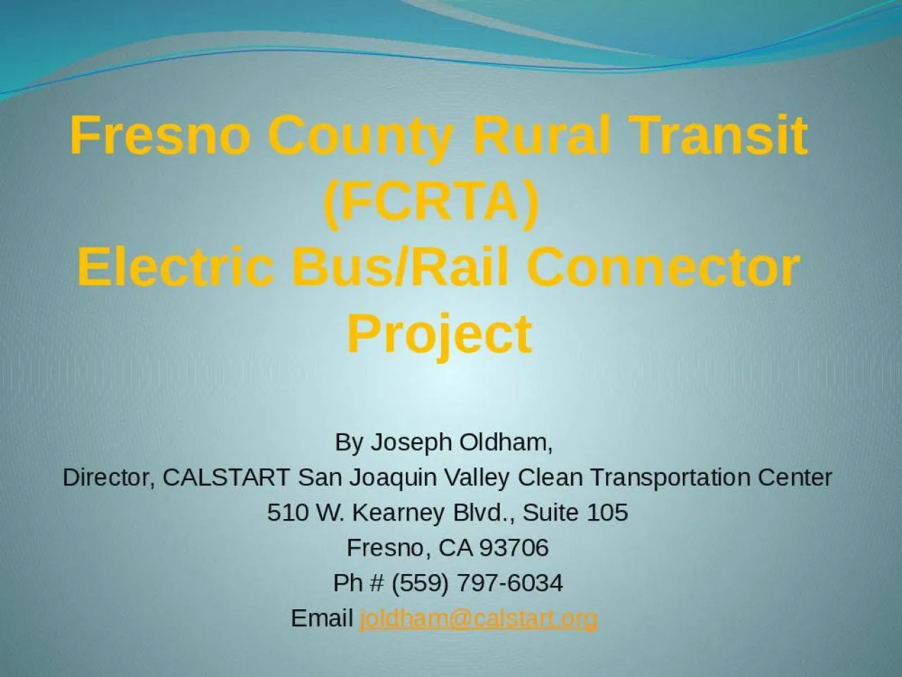 PPT-Fresno County Rural Transit (FCRTA)