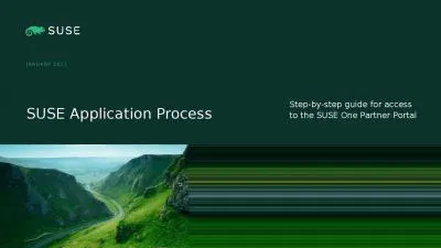 SUSE Application Process