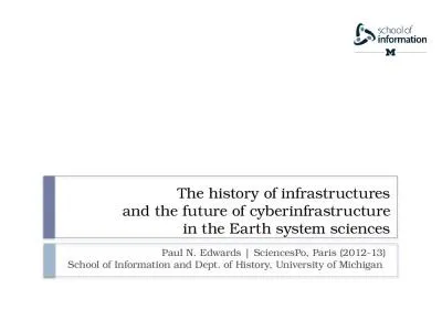 The history of infrastructures