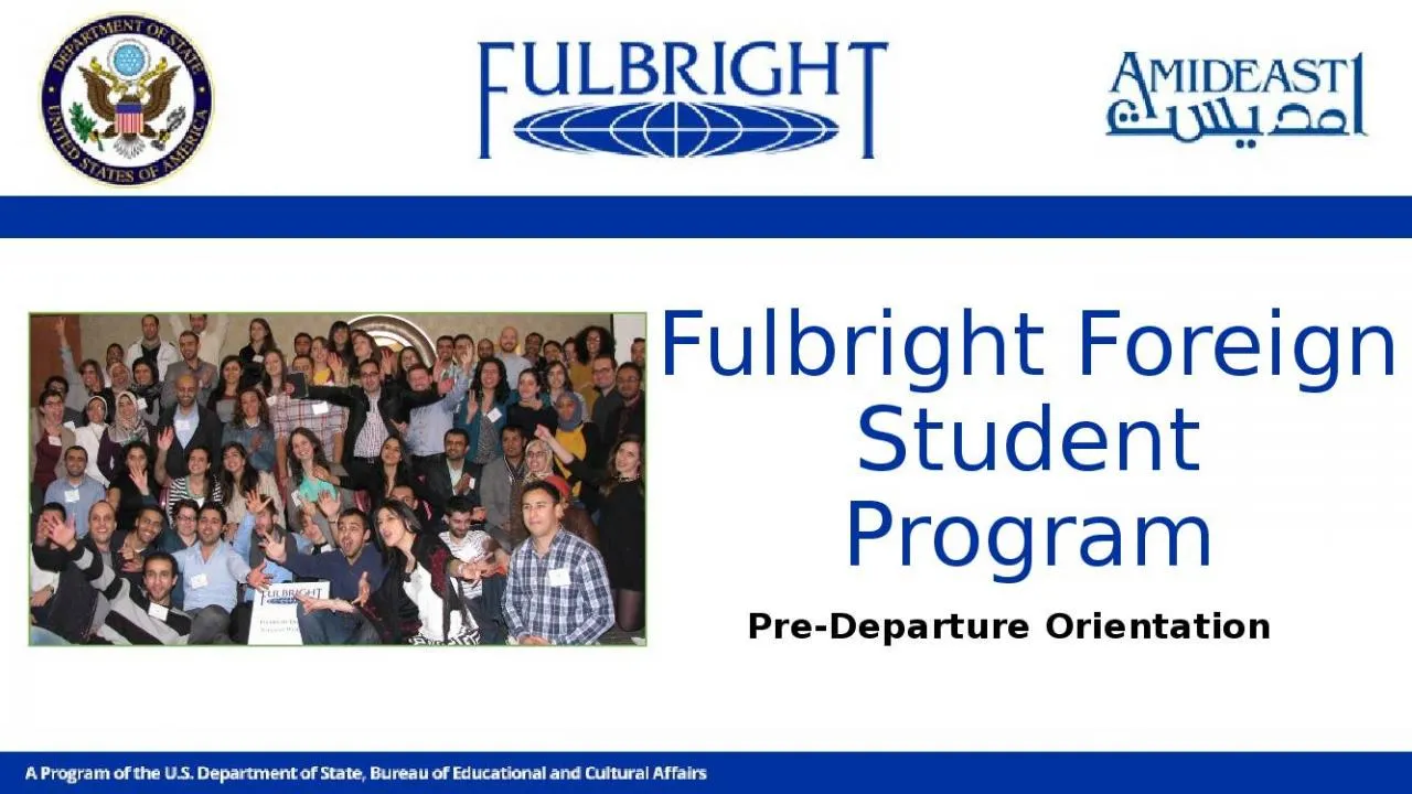 PPT-Fulbright Foreign Student Program