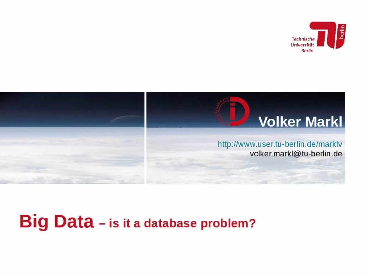 PPT-Big Data – is it a