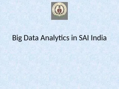 Big Data Analytics in SAI India