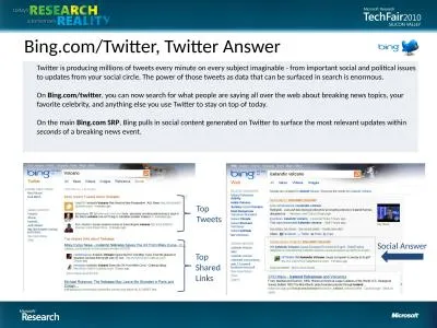 Bing.com/Twitter, Twitter Answer