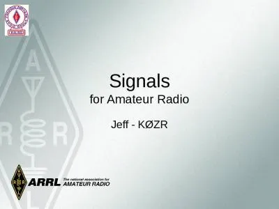 Signals for Amateur Radio